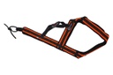 Zero DC X-Back Zuggeschirr - Cross Harness, orange