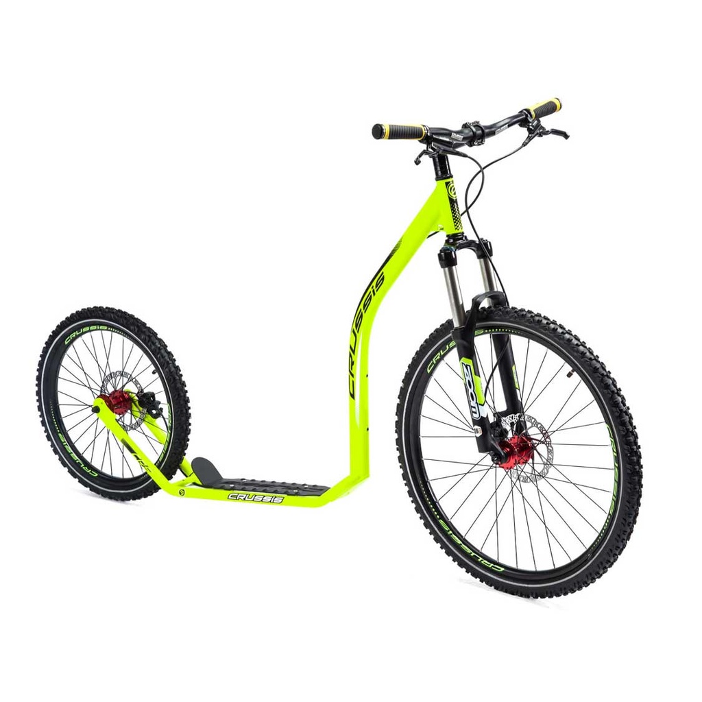 Crussis Scooter Cross 6.2 neon grün / gelb